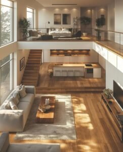 Space planing in modern homes in Thrissur