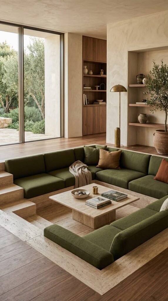modern living space design